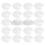 Paleta Acrilica Ovalada Set 20 Un Mezclador 9 Compartimentos