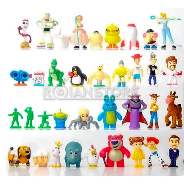 Juguete Toy Story Buzz Woody Figuras Coleccionable Set 36 Un