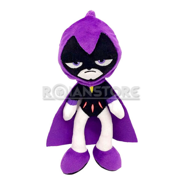 Juguete Peluche Raven 23 cm Teen Titans Go Dibujo Animado