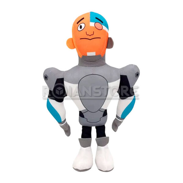 Juguete Peluche Ciborg 25 cm Teen Titans Go Dibujo Animado