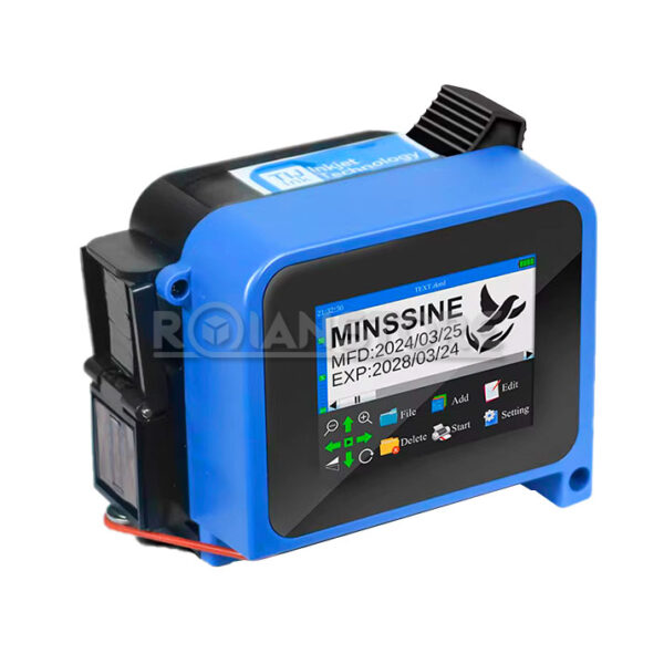 Mini Impresora Inyeccion Tinta Portatil 2 Cartuchos Tactil