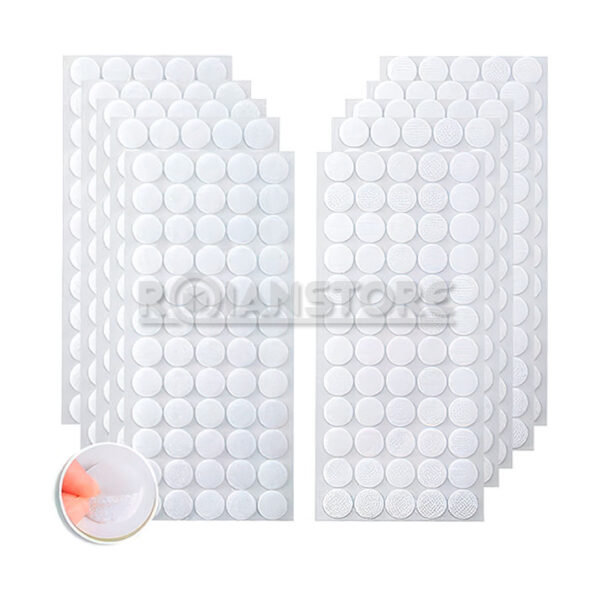 Velcros Autoadhesivos Circulares 10mm /600 Pares