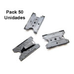 Porta Credenciales Convertible Negro Pack 50 Unidades - Imagen 3