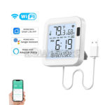 Reloj Sensor Int. Temperatura Humedad Wifi Tuya Alexa Google - Imagen 3