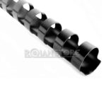 Anillo Plastico Negro 20mm 100 Unidades Capacidad 135 Hojas - Imagen 6