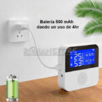 Reloj Sensor Ext. Temperatura Humedad Wifi Tuya Alexa Google - Imagen 3