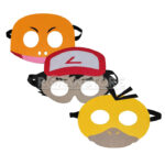 Mascaras Personajes Pokemon Niños Pack 12 und Cumpleaños - Imagen 7