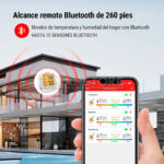 Sensor Temperatura humedad Bluetooth Inalambrico ThermoPro - Imagen 9