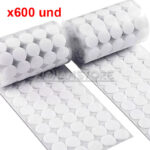 Velcros Autoadhesivos Circulares 10mm /600 Pares - Imagen 2