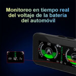 Inclinometro Digital M50 Monitor Voltaje Bateria Jeep SUV - Imagen 3