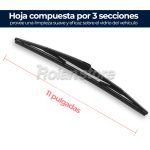 Plumilla Limpiaparabrisas Trasero Kia Sportage 2016 - 2020 - Imagen 3