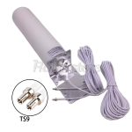 Antena Exterior Interior 4G 3G Modem Huawei ZTE Conector TS9 - Imagen 3