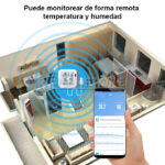 Reloj Sensor Int. Temperatura Humedad Wifi Tuya Alexa Google - Imagen 4