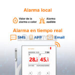 Registrador Temperatura Humedad RCW-800w Wifi Data Logger - Imagen 3