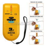 Detector Buscador Cable Metal Viga 3 En 1 Allosun Ts73 - Imagen 8