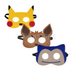 Mascaras Personajes Pokemon Niños Pack 12 und Cumpleaños - Imagen 8