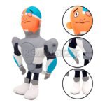 Juguete Peluche Ciborg 25 cm Teen Titans Go Dibujo Animado - Imagen 3