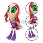Juguete Peluche Starfire 28 cm Teen Titans Go Dibujo Animado - Imagen 3