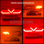 Foco Trasero Luces LED 12V Motocicletas ATV UTV Freno Giro - Imagen 3