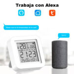 Reloj Sensor Int. Temperatura Humedad Wifi Tuya Alexa Google - Imagen 18
