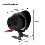 Reloj Digital Medidor Temperatura Agua Voltaje 30mm Pedestal - Imagen 4