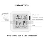 Reloj Sensor Int. Temperatura Humedad Wifi Tuya Alexa Google - Imagen 25