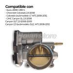 Cuerpo Aceleracion Chevrolet 2.9 GMC Isuzu 08-12 CON DETALLE - Imagen 4