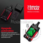 Detector Fugas de Gases Humedad Termometro Habotest Ht609 - Imagen 4