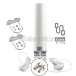 Antena Exterior Interior 4G 3G Modem Huawei ZTE Conector TS9 - Imagen 4