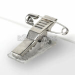 Porta Credencial con Apretador Alfiler Gancho Pack 350 Und - Imagen 4
