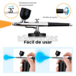 Aerografo Profesional Compresor Aire Portatil Usb Recargable - Imagen 5