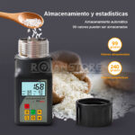 Medidor Humedad Digital Granos Semillas Cafe Arroz MGpro - Imagen 4
