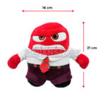 Juguete Peluche Furia 21cm Intensamente 2 Inside Out - Imagen 4