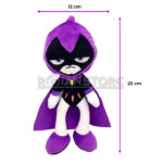 Juguete Peluche Raven 23 cm Teen Titans Go Dibujo Animado - Imagen 4