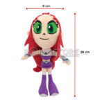 Juguete Peluche Starfire 28 cm Teen Titans Go Dibujo Animado - Imagen 4