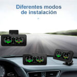 Inclinometro Digital M50 Monitor Voltaje Bateria Jeep SUV - Imagen 5