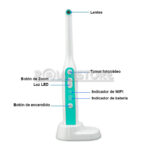 Camara Dental Bucal Intraoral Wifi Modelo 401 8 Luces Led - Imagen 5