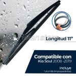 Plumilla Limpiaparabrisas Trasero Para Kia Soul 11 2008-2019 - Imagen 3