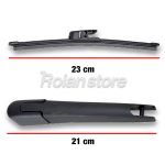 Plumilla Brazo Parabrisas Trasero Para H Veloster 2012-2018 - Imagen 5