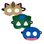 Mascaras Personajes Pokemon Niños Pack 12 und Cumpleaños - Imagen 10