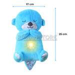Peluche Nutria Celeste Relajante Compañera Respiracion 25cm - Imagen 10