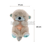 Peluche Nutria Beige Relajante Compañera Respiracion 25cm - Imagen 10