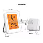 Sensor Medidor Temperatura humedad Int Ext Inalambrico - Imagen 5