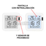 Reloj Sensor Int. Temperatura Humedad Wifi Tuya Alexa Google - Imagen 33