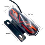 Foco Trasero Luces LED 12V Motocicletas ATV UTV Freno Giro - Imagen 5