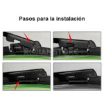 Set Plumillas x3 Limpiaparabrisas Geely Azkarra 2020+ - Imagen 10