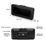Inclinometro Digital M50 Monitor Voltaje Bateria Jeep SUV - Imagen 6