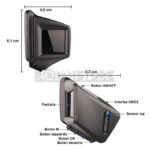 Tacometro Velocimetro HUD Obd2 Gps Pantalla Digital Auto - Imagen 6