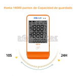 Registrador Temperatura GSP-6 USB Data Logger 16000 Puntos - Imagen 8