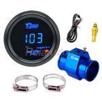 Reloj Digital Medidor Temperatura Agua Auto 40mm + Sensor Acople